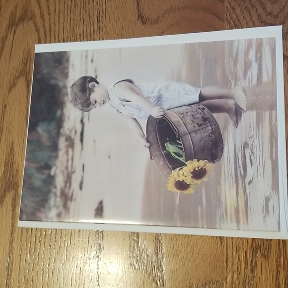 BRAND NEW Morgan Rae, Inc Picture of Child Blank Card Bundle - Picture 4 of 8